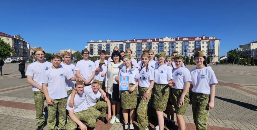 Конкурс строя и песни